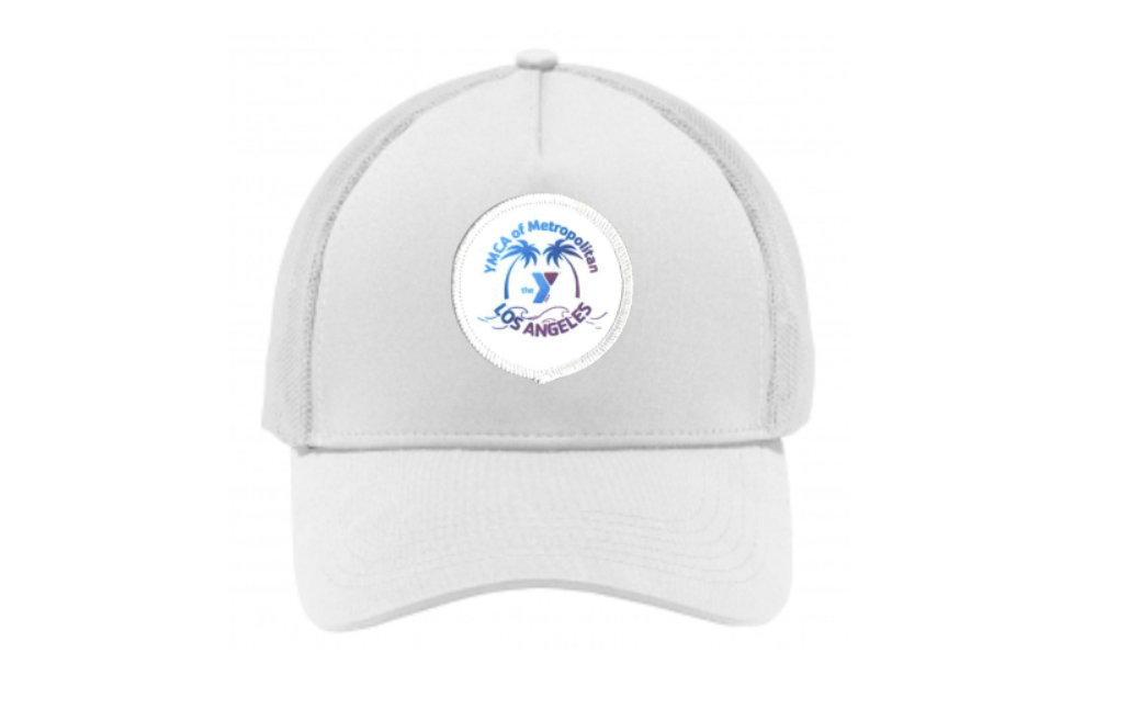 White Mesh Back Cap